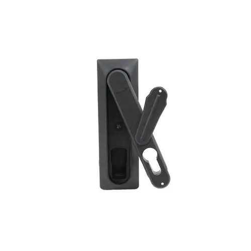 KLAMKA DO DRZWI BKF RS200-9005 PROSTOKĄTNA